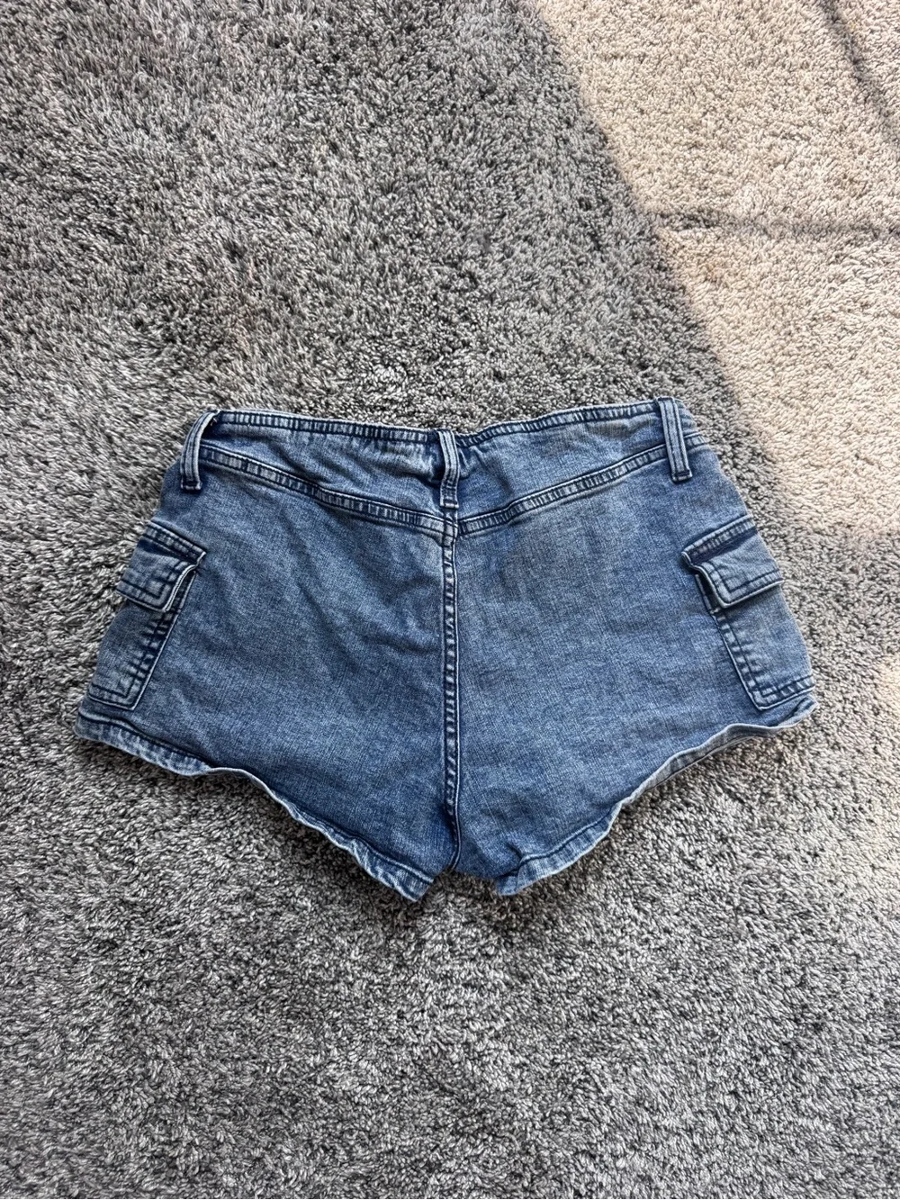 wild fable Blue Denim Cargo Jean Shorts